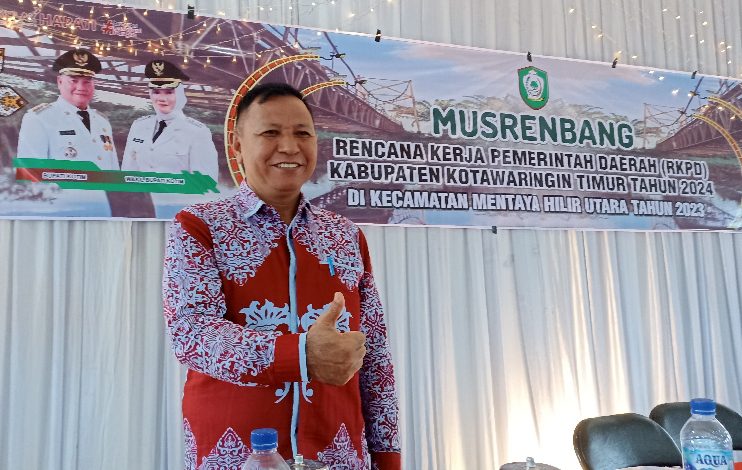Rudianur Terus Perjuangkan Pembangunan untuk Mentaya Hilir Utara