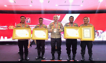 4 Satker Jajaran Polda Kalteng Raih Penghargaan Kemenpan RB