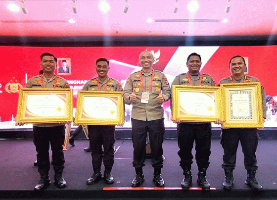 4 Satker Jajaran Polda Kalteng Raih Penghargaan Kemenpan RB