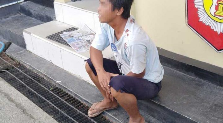 Amat pria yang sempat diamuk warga di Jalan MT Haryono Sampit belakangan diketahui mengalami gangguan jiwa.
