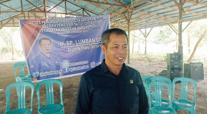 Anggota DPRD Kabupaten Kotim Dapil I Sihol Parningotan Lumban Gaol