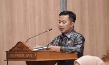 Anggota DPRD Kotim Fraksi Golkar Riskon Fabiansyah yang mana ia menginginkan SOPD Terus Tingkatkan Kompetensi SDM dan Mental Kerja.