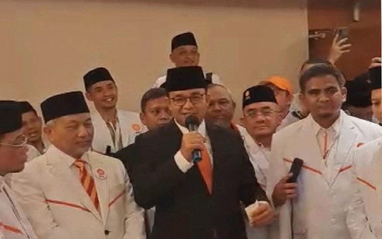 Anies Baswedan Temui Peserta Rakernas PKS dari Kalteng