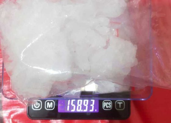 Barang bukti yang diamankan Satresnarkoba Polres Kotim