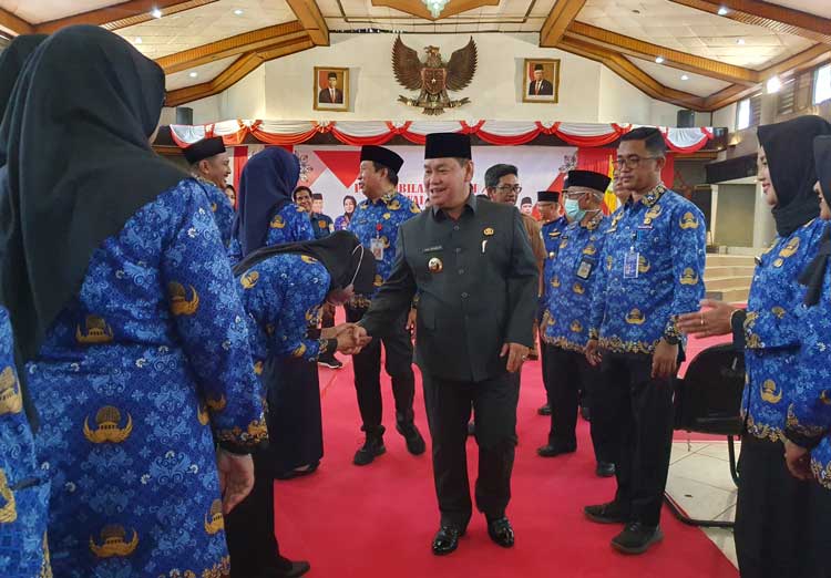 Halikinnor : PNS Baru Harus Disiplin dan Tulus Ikhlas Melayani Masyarakat