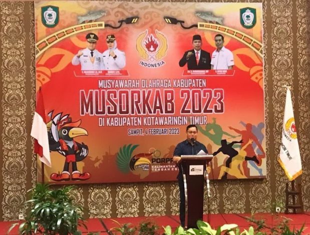 Pemkab Kotim Jorjoran Dukung KONI Sukseskan Porprov 2023 