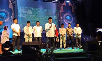 Camat Baamang Ady Candra saat sambutan Pembukaan MTQ Kecamatan Baamang belum lama ini.