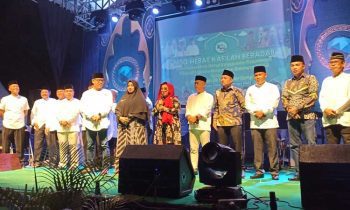 Jajaran Anggota DPRD Kotim Dapil II yang turut hadir pada Malam Pembukaan MTQ ke 52 Kecamatan Baamang di Stadion 29 November Jalan Tjilik Riwut Sampit Sabtu malam 25 Februari 2023