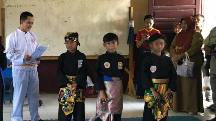 Siswa SDN 1 Baamang Tengah Juara 1 Cabor Pencak Silat Putera Seleksi O2SN Kecamatan