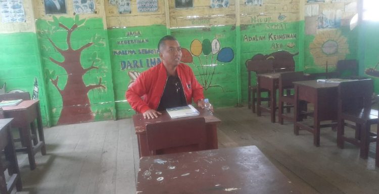 Rumah Dinas Guru Desa Tanjung Rangas Butuh Perhatian