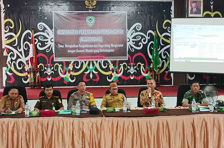 Gara-Gara ini, Ketua DPRD Seruyan Kecewa saat Musrenbang Kecamatan Seruyan Hilir