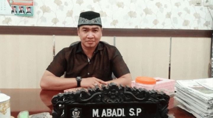 Ketua Fraksi PKB DPRD Kotim M. Abadi yang mendukung pemasangan patok batas tanah untuk masyarakat Kotim.