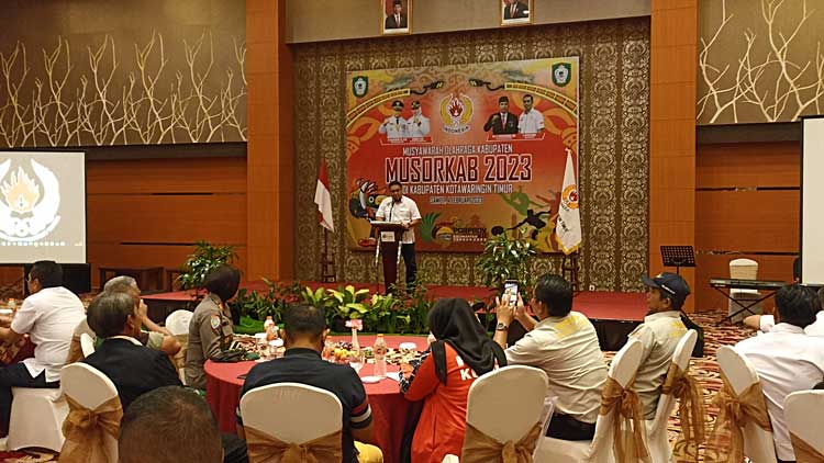 Ketua Harian KONI Kalteng: Musorkab KONI Kotim Terbaik dan Terkondusif
