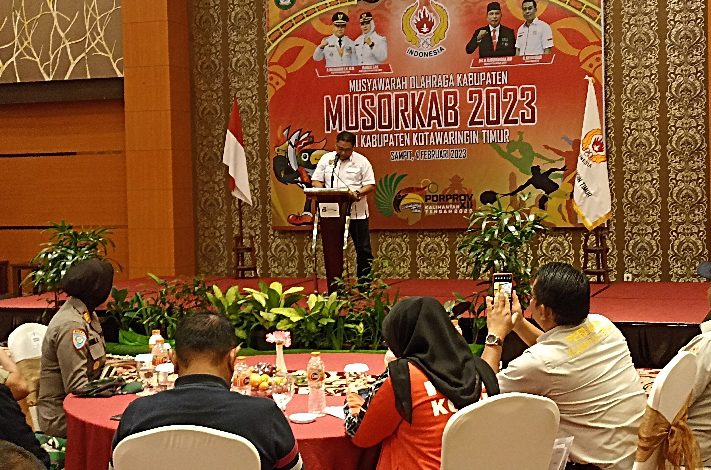 Sancho Berharap Sekretariat KONI Kalteng Tidak Harus Berpindah Tempat