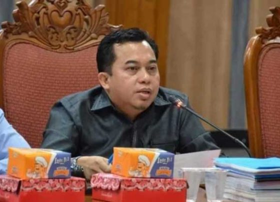 Ketua Komisi I DPRD Kotim Rimbun yang mendukung usulan bantuan untuk tempat ibadah.