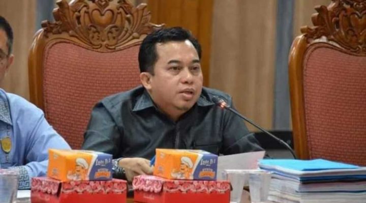 Ketua Komisi I DPRD Kotim Rimbun yang mendukung usulan bantuan untuk tempat ibadah.