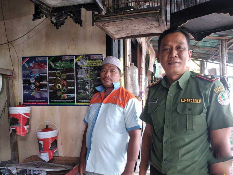 Pedagang Burung Sering Nakal, BKSDA Pos Jaga Sampit Lakukan ini  