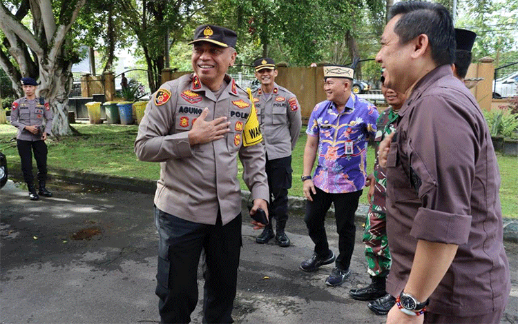 Kunker ke Kapuas, Wakapolda Kalteng: Perlu Kolaborasi Tanggulangi Karhutla