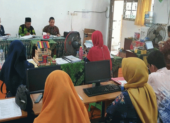 MTs Annur Palangka Raya Rapatkan Barisan Hadapi PKKM