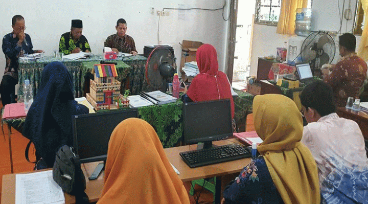 MTs Annur Palangka Raya Rapatkan Barisan Hadapi PKKM