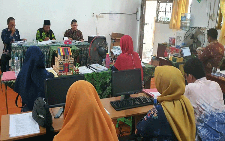 MTs Annur Palangka Raya Rapatkan Barisan Hadapi PKKM