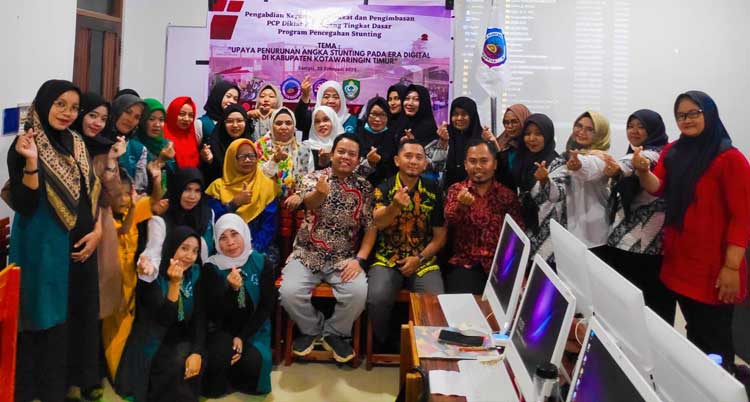 Kolaborasi PKG Markisa dan Universitas Darwan Ali Mencegahan Stunting di Kotim