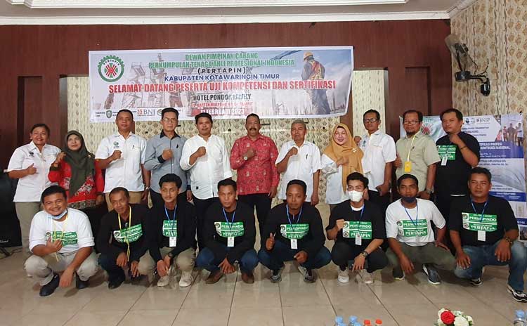 Masih Banyak Tenaga Kontruksi di Kotim Belum Bersertifikat