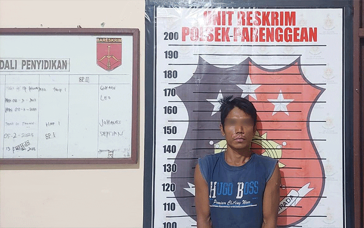 Pengedar Sabu Parenggean Diamankan di Bengkel Mobil