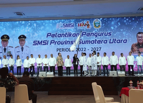 Pelantikan Ketua SMSI Sumut Eddy Rahmayadi Kritik Dibutuhkan Pemerintah