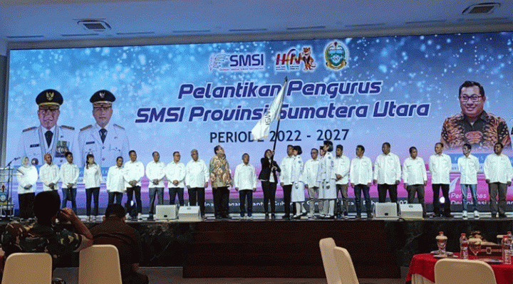 Pelantikan Ketua SMSI Sumut Eddy Rahmayadi Kritik Dibutuhkan Pemerintah