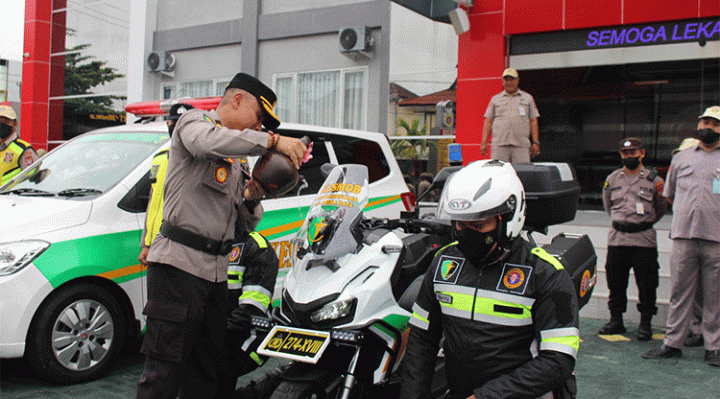 Percepat Layanan Kesehatan RS Bhayangkara Luncurkan Motor Kesmob