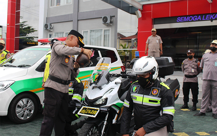 Percepat Layanan Kesehatan, RS Bhayangkara Luncurkan Motor Kesmob