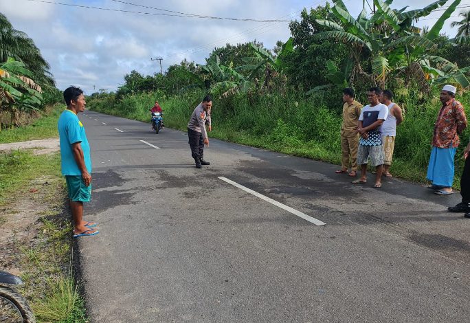 Dua Sepeda Motor Tabrakan di Parebok, Satu Pengendara Luka Parah