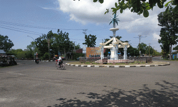 Salah satu sudut Kuala Pembuang Kabupaten Seruyan.