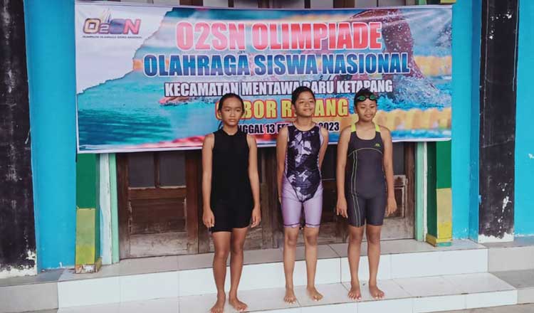 Juarai Cabor Renang O2SN Kecamatan, Siswi SDN 4 Ketapang Akan Ikuti O2SN Kotim