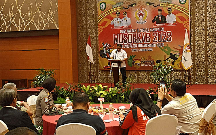 Sancho Tegaskan tak Ada Dualisme di KONI Kalteng
