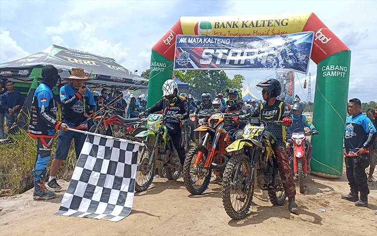 38 Rider Full Track Jalur Enduro MAT Sampit