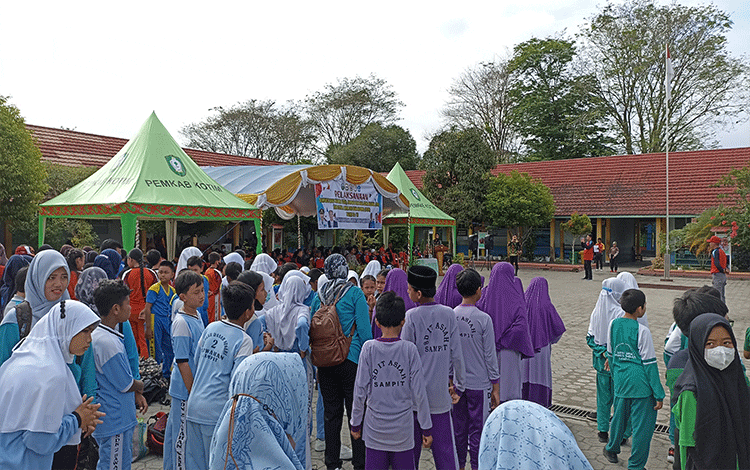 127 Siswa SD di MB Ketapang Meriahkan 5 Casen FLS2N Tingkat Kecamatan