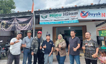 Supian Hadi Bertemu Tokoh Pers Kalteng