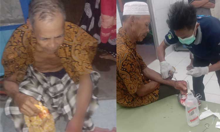 Kakek Suri Diterkam Buaya Sungai Sapihan
