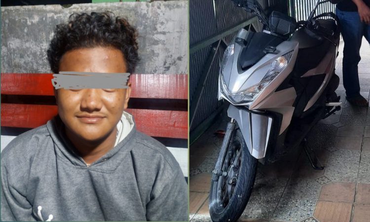 Bawa Kabur Motor Sahabat Sendiri, Pria ini Diamankan Polres Pulang Pisau