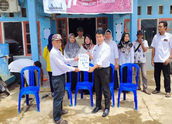 Tim DP3AP2KB Pulang Pisau mempersiapkan Kampung KB mengikuti lomba tingkat provinsi.