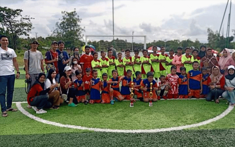 Turnamen Sepak Bola Pelajar di Katingan Ajang Salurkan Bakat Anak