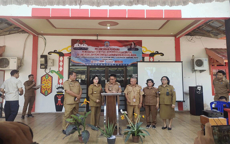 Disdukcapil Murung Raya Luncurkan Penerapan Identitas Kependudukan Digital