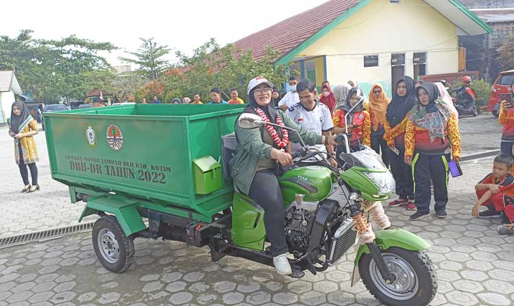 Berharap Bantuan Motor Sampah untuk SDN 3 MB Hulu Dimanfaatkan dengan Baik