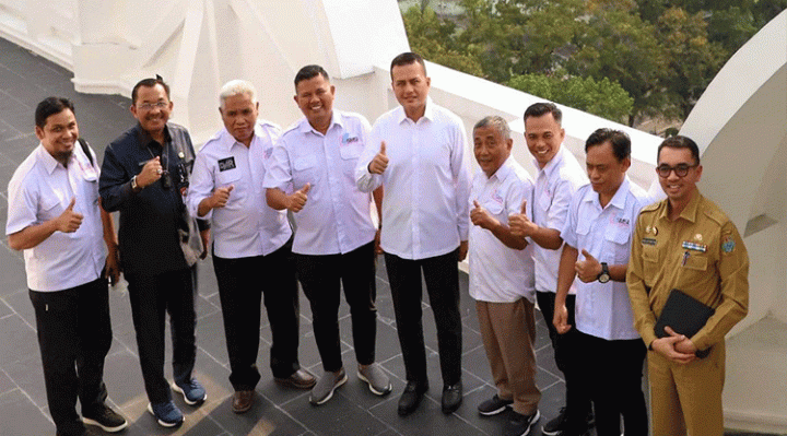Wagub Sumut Musa Rajekshah Apresiasi SMSI Rawat Geopark Kaldera Toba