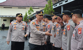 Wakapolda Kalteng Kunjungi Polres Gunung Mas untuk Orientasi Wilayah