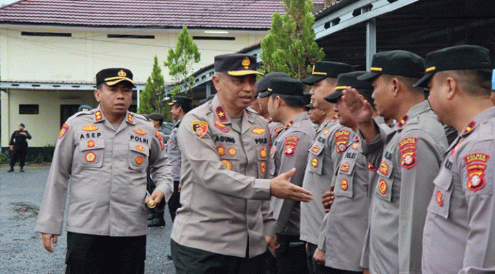 Wakapolda Kalteng Kunjungi Polres Gunung Mas untuk Orientasi Wilayah
