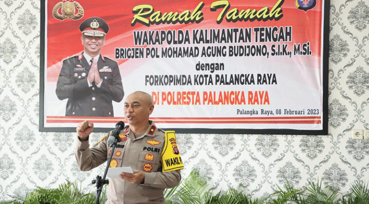 Wakapolda Kalteng Raamah Tamah Pada Orientasi Wilayah Polresta Palangka Raya