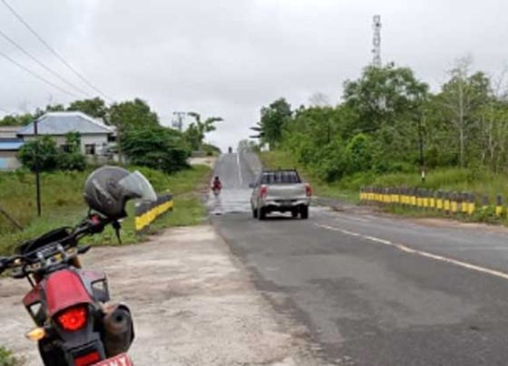 Arus lalulintas di Jalan Trans Kalimantan Km 18 kembali normal setelah sebelumnya digenangi banjir.